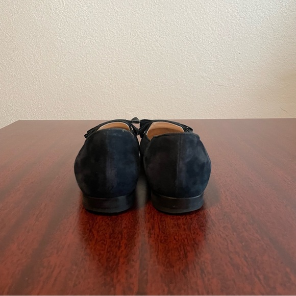 Patricia Green Womens Suede Velvet Feel Flats Slip Ons - Picture 4 of 7